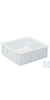 Stapelbare Lagerbehälter 3 Liter, HDPE, B x D = 380 x 170 x hohe 65 mm.  Stapelbare Lagerbehälter...